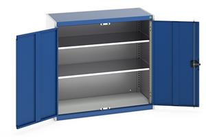 Bott Cubio Storage Cupboard 1050Wx525Dx1000mmH - 2 Shelf 40031027.**